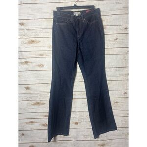 Jeanstar Elle Premium Denim Dark Wash Women's Boot Cut Jeans Size 8